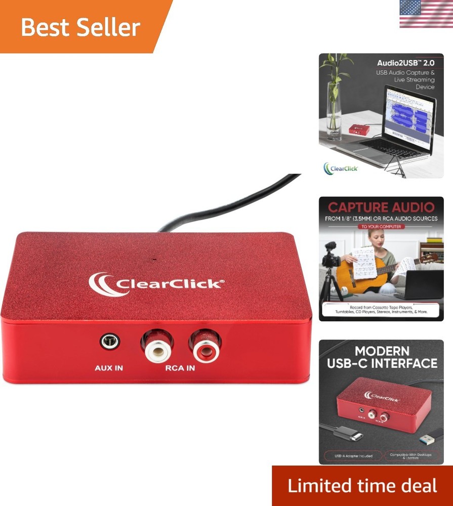 Audio to USB 2.0 – Second Generation – Audio Capture & Live Streaming Device …