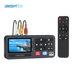 UR230A TF Analog CVBS RCA Svideo Camera USB Tape VCR VHS Capture Card Box MP3 Vi