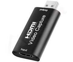 USB to HDMI 4K Video Capture Card Tablet Video Conferencing Adapter