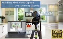 Premium USB 4K 2 1080P HD Input DVR Capture For Windows Mac Linux