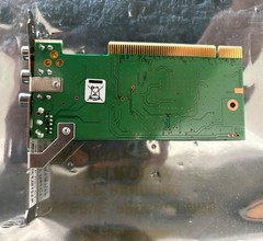Hauppauge 64405 LF Rev C1 PCI TV Tuner Video Capture Card RCA S-Video