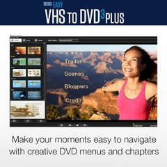 Roxio Easy VHS to DVD 3 Plus Video Converter with USB Capture Device