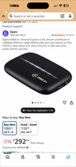 Elgato HD60 S+ Capture Card 1080p60 4K Pass-Through w/ USB-C