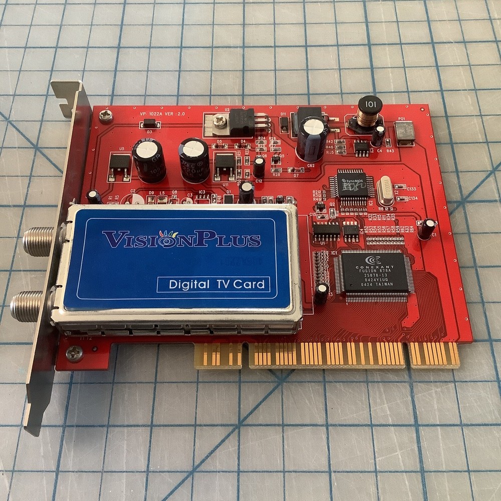 TWINHAN VisionPlus VP-1022A DVB-S PCI TV CARD #GK7841