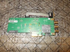 AJA Corvid 3G Z-OEM-CRV-T R0 3 Port PCI-E X4 SDI Video Capture Card + 9pin