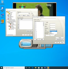 PCI video capture card, with tv tuner, AverMedia 505 remote control, windows 10