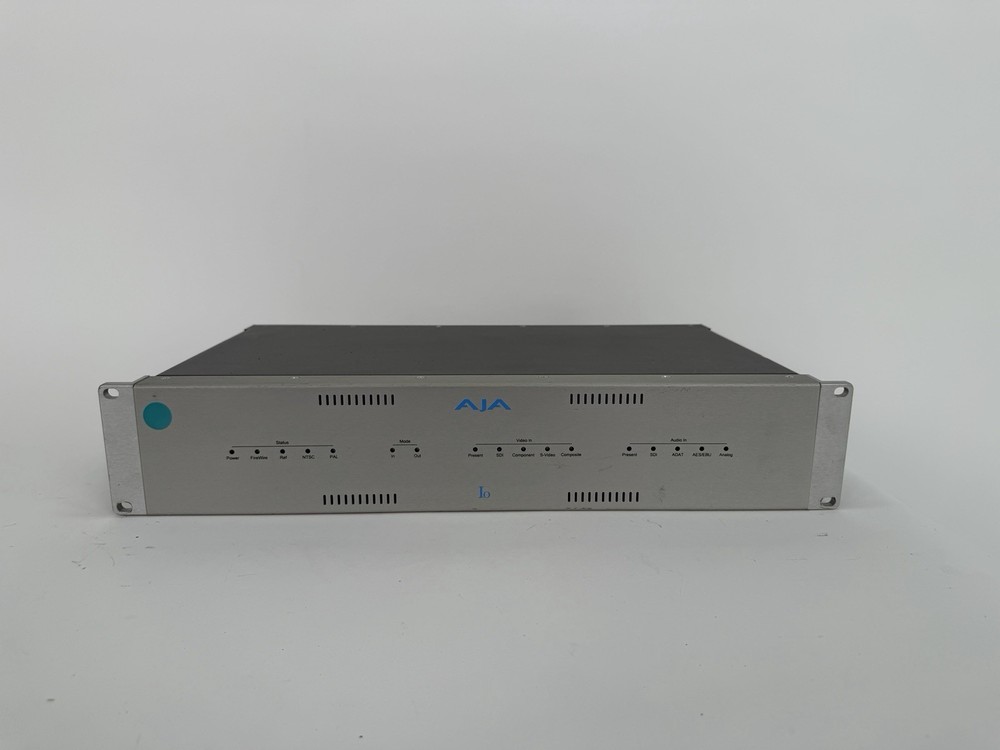AJA IO-101351 10-BIT Uncompressed In/Out External Video Capture Breakout Box