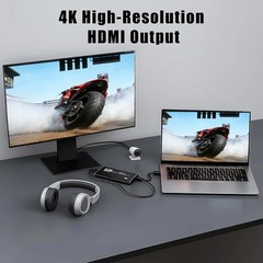 HDMI&USB3.0 Video Capture Card for Live Streaming Game Record Consoles/TVs/PCs