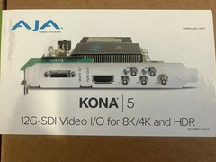 AJA KONA 5 12G-SDI HFR 8K Capture & Playback Card