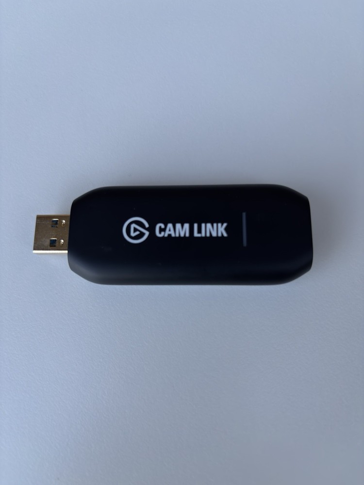 Elgato Cam Link 4K External Camera Video Capture Card USB 3.0, HDMI