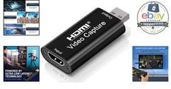4K HDMI Video Capture Card USB 2.0 Streaming Game Capture Adapter