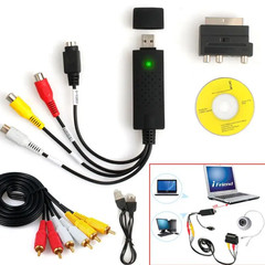 1 Set USB2.0 VHS to DVD Converter Audio Video Capture Device Kit RCA Cable for W