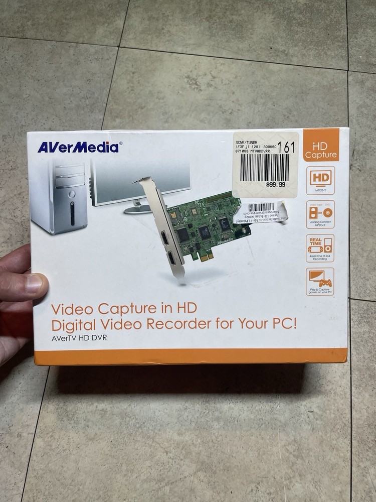 AverMedia MTVHDDVRR C027 AVerTV HD DVR HDMI Video Capture Card 2011
