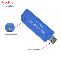 Digital RTL2832U & R828D SDR USB2.0 TV Stick Tuner 25 MHz To 1760 MHz A300U FM S