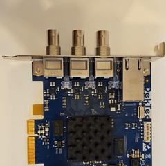 DekTec DTA-2160 Rev 1 GigE TSoIP and 3 ASI/SDI ports PCIe x4