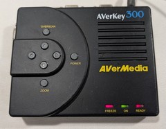 AverMedia AverKey 300 K0C3 Computer to Video Converter Used No Power AC- Tested
