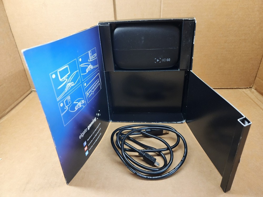 Elgato Game Capture HD60 Video Capture Device Tested w/ Original Box USB