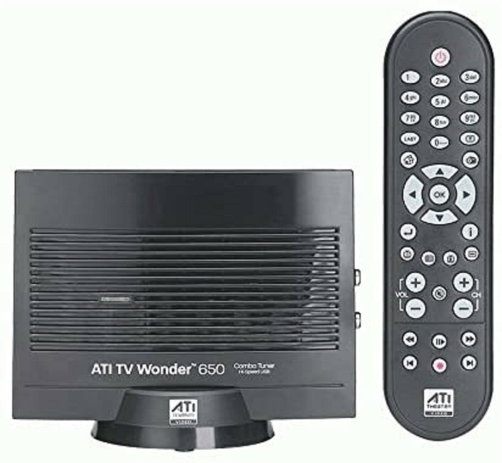 ATI TV Wonder HD 650 Combo USB PC TV Tuner With Free Shipping!