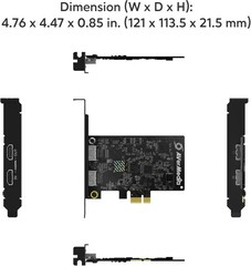 HDMI Capture Card for Streaming and Video Gaming, 4K60 Pass-Through with Ultr…