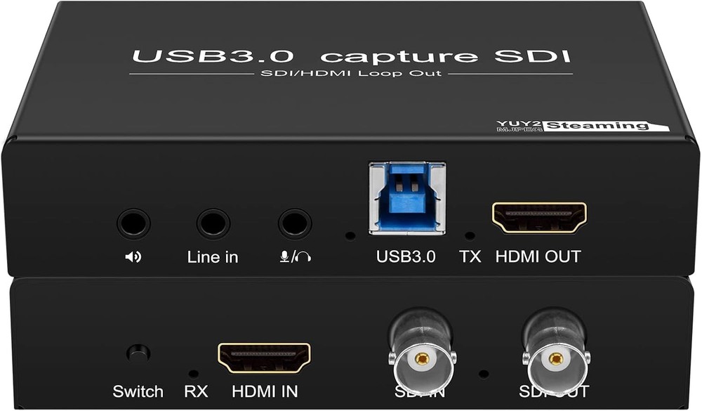 HDMI SDI to USB Capture Card 1080P60fps SDI to HDMI