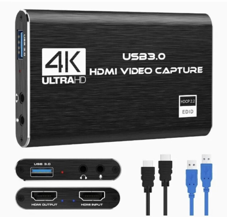 4K Audio Video Capture Card USB3.0 HDMI Video Capture Device Full HD 1080P 60FPS