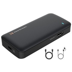 4K60 HDMI Capture Card, 1080p60 Video Capture, USB-C, Low Latency, Mic Input, PS