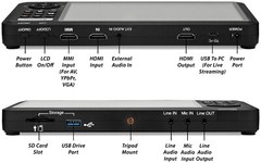 ClearClick HD Video Capture Box Ultimate 2.0 HDMI Recorder VHS To Digital 7″ LCD