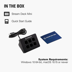 Stream Deck Mini – Control Zoom, Teams, Powerpoint, MS Office and Boost Producti