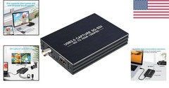 SDI Capture Card USB 3.0, 1080P 60FPS Video Audio Capture Device with HDMI Lo…