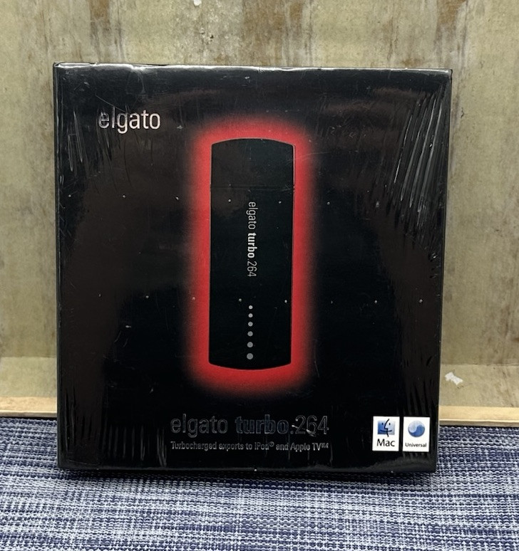 Elgato Turbo.264 Video Encoder Hardware – Sealed – Turbo Charged Export To iPod