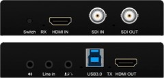 SDI Video Capture Card 1080P60fps HDMI/SDI to .0 Audio Video Capture Device w…