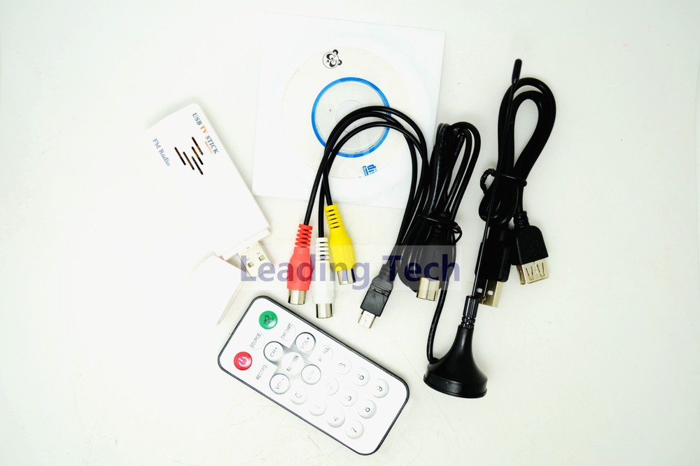 New USB 2.0 Analog Signal TV Receiver Adapter Tunner Box for Laptop PC