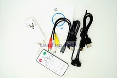 New USB 2.0 Analog Signal TV Receiver Adapter Tunner Box for Laptop PC