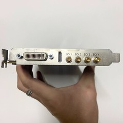 AJA KONA-4-R0-S01 4K/2K/3G Dual Link HD/SD 10-Bit HDMI 1.4A Output PCIE Card