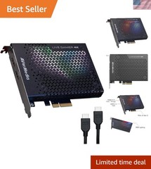 GC573 Live Gamer 4K, Internal Capture Card, Stream and Record 4K60 with ultra…