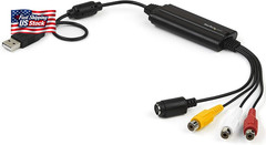 Startech.Com USB Video Capture Adapter Cable – S-Video/Composite to USB 2.0 SD V
