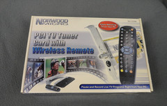 New PCI TV Tuner Analog Media Viewer Card /w Remote Norwood Micro S800 333088