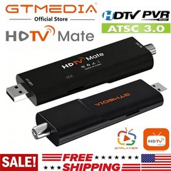 GTMEDIA Portable 4K ATSC 3.0 Digital USB Stick TV Tuner For Android 9.0 or After
