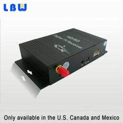 Mobile Car ATSC Tuner Digital Car Antenna TV Tuner Analog Receiver 4 Video