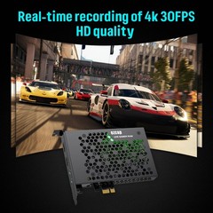 Game Capture Card, HDMI PCI-E 4K 30fps Record & Live Stream from Gaming Syste…