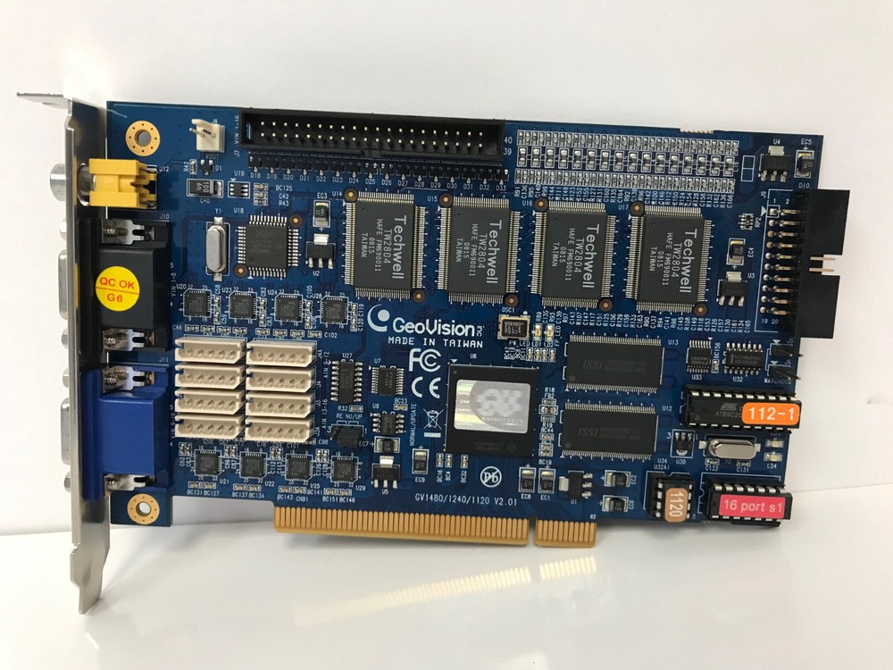 GEOVISION GV1480/1240/1120 V2.01 PCI VIDEO CAPTURE CARD **NO CABLES OR SOFTWARE*