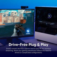 HDMI Capture Card for Streaming and Video Gaming, 4K60 Pass-Through with Ultr…