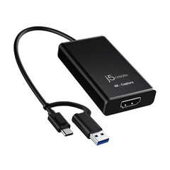 4K HDMI Video Capture Card for DSLR, Game Streaming, Live Broadcasting, 1080p120