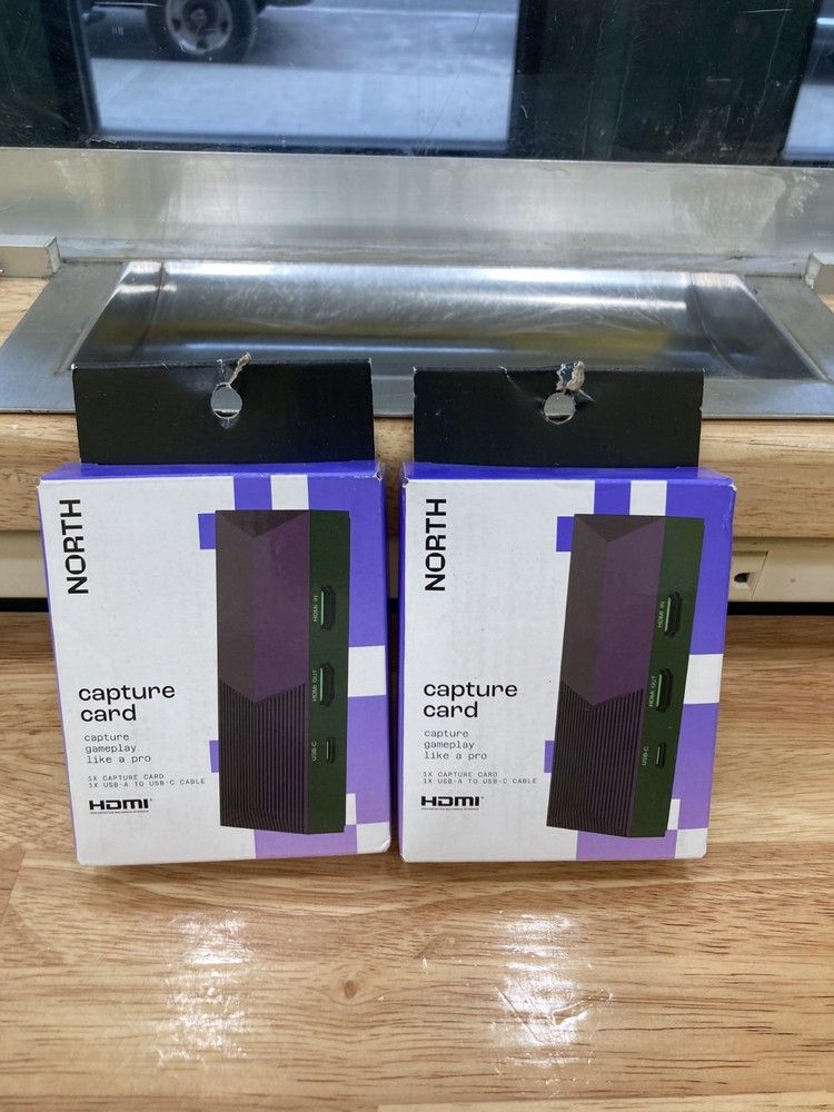 lot of 2 North Capture Card – HDMI New Ships FREE