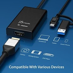 4K HDMI Video Capture Card for DSLR, Game Streaming, Live Broadcasting, 1080p120