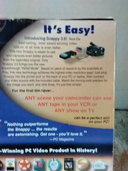 Vintage Snappy Video Snapshot PC Gizmo Version 3.0 software NEW IN BOX. PHOTOS