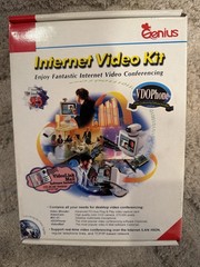 Genius Internet Video Kit Camera + PCI Capture Card NEW Sealed Win95