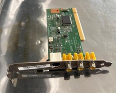 Hauppauge 64405 LF Rev C1 PCI TV Tuner Video Capture Card RCA S-Video