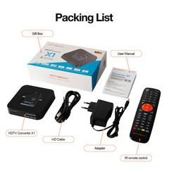 4K UHD ATSC 3.0 Certified DRM Free Channel OTA TV Tuner TV Converter Box DVR New