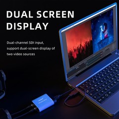 SDI to USB 3.0 Video Capture Card SDI Dual Input Full HD Game Recording 1080p